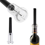 2 pompe per bottiglie con popper in sughero a pressione d'aria per apri vino rosso, Red Wine Opener