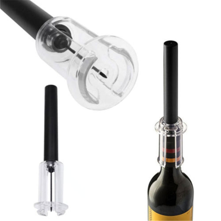 2 pompe per bottiglie con popper in sughero a pressione d'aria per apri vino rosso, Red Wine Opener