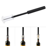 2 pompe per bottiglie con popper in sughero a pressione d'aria per apri vino rosso, Red Wine Opener