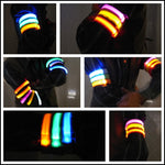 Bracciale leggero in nylon per sport notturni a LED, Battery Version Blue, USB Charging Version Blue, Battery Version White, USB Charging Version White, Battery Version Red, USB Charging Version Red, Battery Version Green, USB Charging Version Green   ...