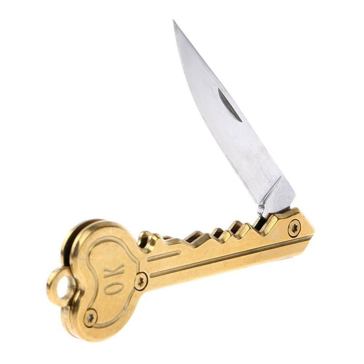 Mini portachiavi coltello tattico da campeggio portachiavi esterno portachiavi pieghevole autodifesa sicurezza multi strumento