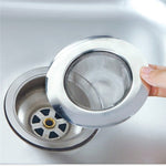 2 pezzi in acciaio inox per vasca da bagno, raccogli capelli, tappo per doccia, foro di scarico, filtro per lavandino in metallo