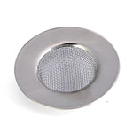 2 pezzi in acciaio inox per vasca da bagno, raccogli capelli, tappo per doccia, foro di scarico, filtro per lavandino in metallo