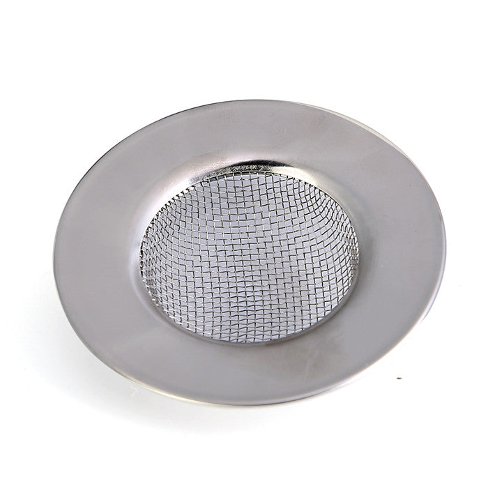2 pezzi in acciaio inox per vasca da bagno, raccogli capelli, tappo per doccia, foro di scarico, filtro per lavandino in metallo