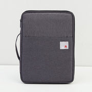 Borse portadocumenti A4 multifunzionali Borsa portaoggetti portatile in tessuto Oxford impermeabile per notebook, dimensioni: 33 cm * 24 * 3,5 cm