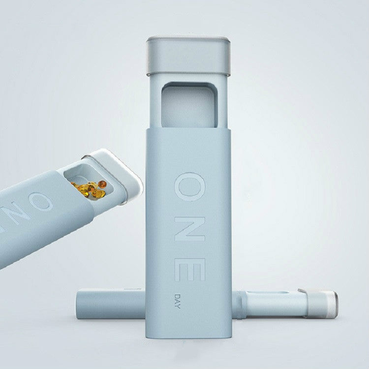 Mini portapillole portatile per conservare la scatola sigillata delle pillole