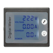 strumento per elettricisti misuratore di tensione e corrente multifunzione con display digitale CA peacefair PZEM-011, Host + Closed CT, Host + Opening CT