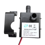 Mini pompa ad acqua sommergibile impermeabile senza spazzole con portata ultra silenziosa da 240 l/h, Mini Submersible Water Pump