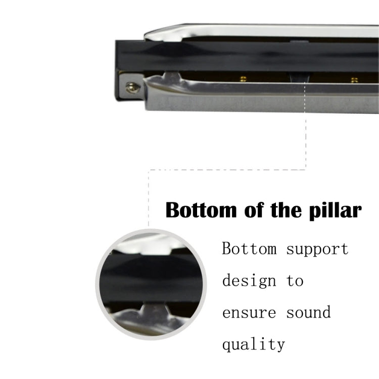 Swan 2 pezzi 10 fori armonica Bruce a grandezza naturale Principianti Bambini Studenti adulti che suonano strumenti musicali, Swan 10 Holes Bruce Harmonica