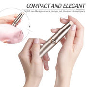 Dispositivo automatico per la depilazione del rasoio elettrico per sopracciglia a pulsante, Push Button Rose Gold, Push Button Pearl Whit