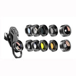 Set filtri fotografici APEXEL 11 in 1 per smartphone