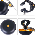 Campanello per bicicletta in ottone retrò con voce chiara, Bicycle Brass Bell(Black), Bicycle Brass Bell(Golden)
