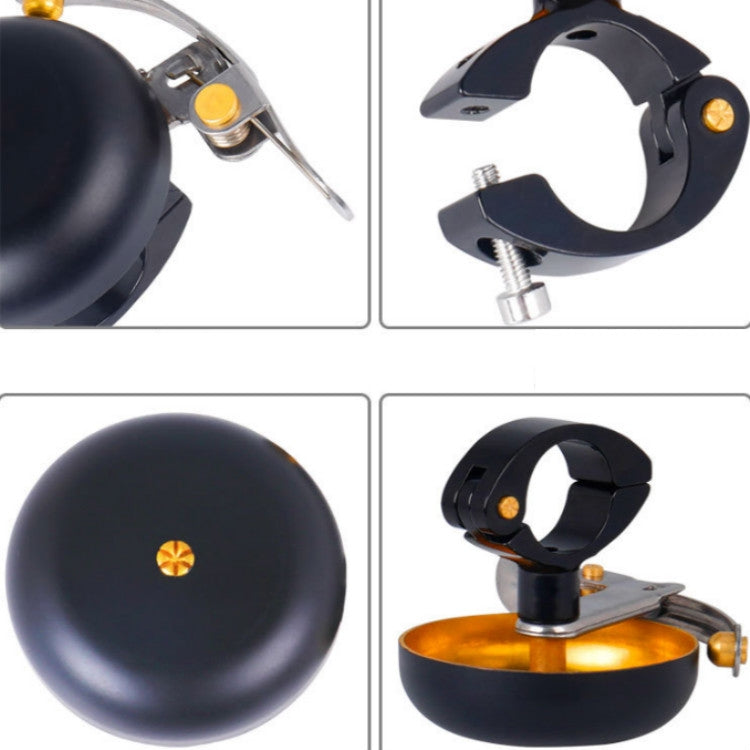 Campanello per bicicletta in ottone retrò con voce chiara, Bicycle Brass Bell(Black), Bicycle Brass Bell(Golden)