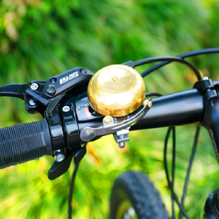 Campanello per bicicletta in ottone retrò con voce chiara, Bicycle Brass Bell(Black), Bicycle Brass Bell(Golden)