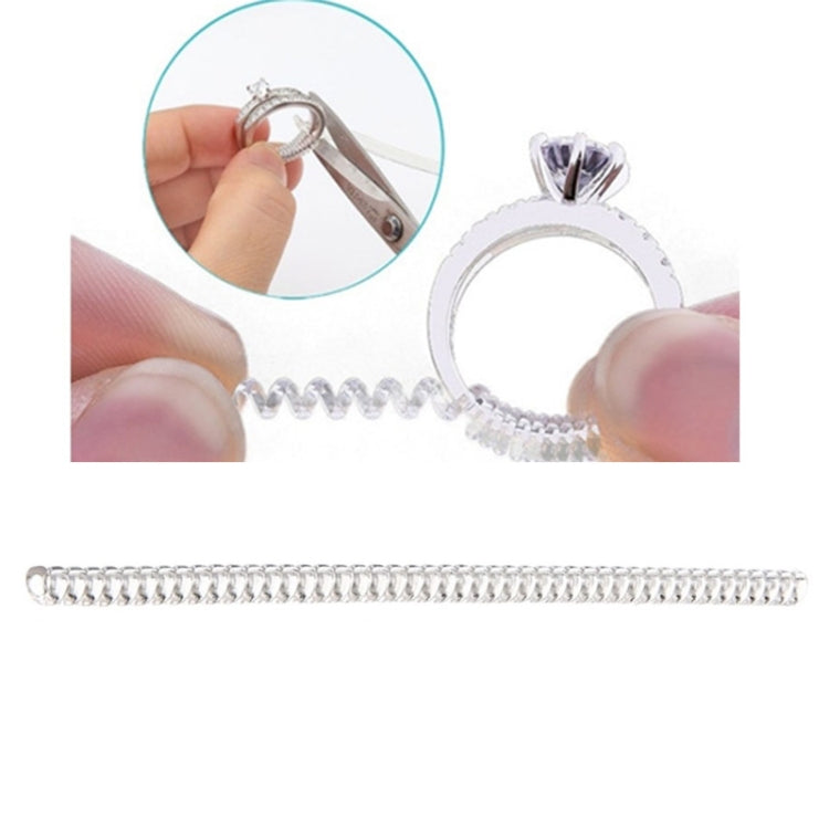 Regolatore dimensione anello a spirale 3mm in plastica