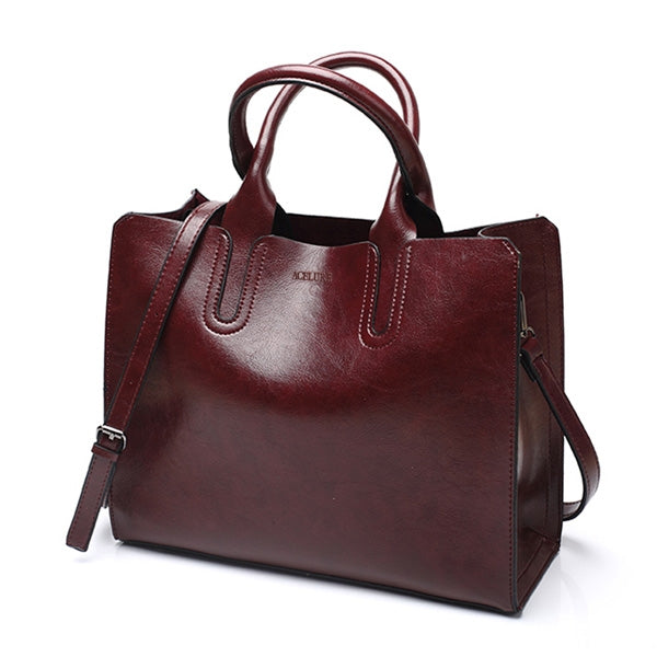 Borse in pelle Borsa da donna grande Borsa da donna casual Borsa a tracolla tote da baule Borsa da donna grande, Green, Blue, Coffee, Burgundy, Pink, Gray, Brown, Black