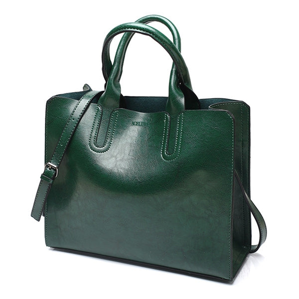 Borse in pelle Borsa da donna grande Borsa da donna casual Borsa a tracolla tote da baule Borsa da donna grande, Green, Blue, Coffee, Burgundy, Pink, Gray, Brown, Black