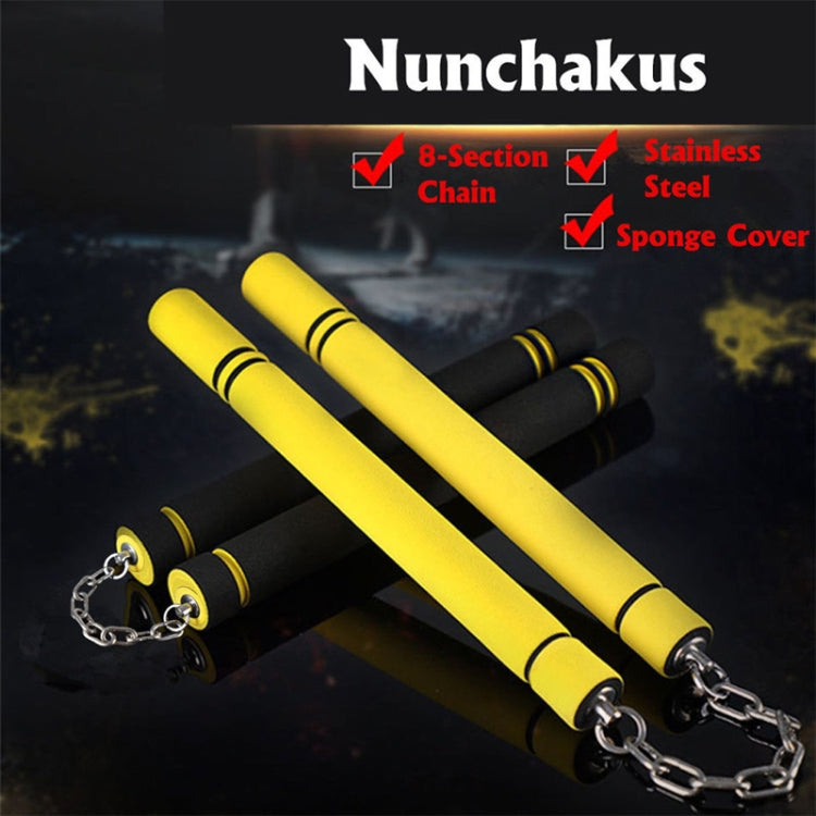 Spugna Nunchaku per bambini e principianti, Red Sponge Nunchaku, Black Sponge Nunchaku, Green Sponge Nunchaku, Blue Sponge Nunchaku, Yellow Sponge Nunchaku