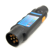 JHT4003 Strumento di test della luce del circuito di cablaggio del tester della presa del rimorchio del camion dell'automobile europeo 12V 7 pin, JHT4003  7 Pin