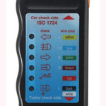 JHT4003 Strumento di test della luce del circuito di cablaggio del tester della presa del rimorchio del camion dell'automobile europeo 12V 7 pin, JHT4003  7 Pin