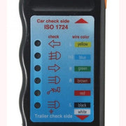 JHT4003 Strumento di test della luce del circuito di cablaggio del tester della presa del rimorchio del camion dell'automobile europeo 12V 7 pin, JHT4003  7 Pin