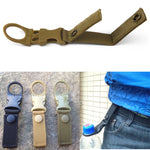 10 pezzi di fettuccia per esterni, moschettone, zaino, gancio, gancio, campo, escursione, bottiglia d'acqua, clip, chiusura, fibbia, strumento di supporto