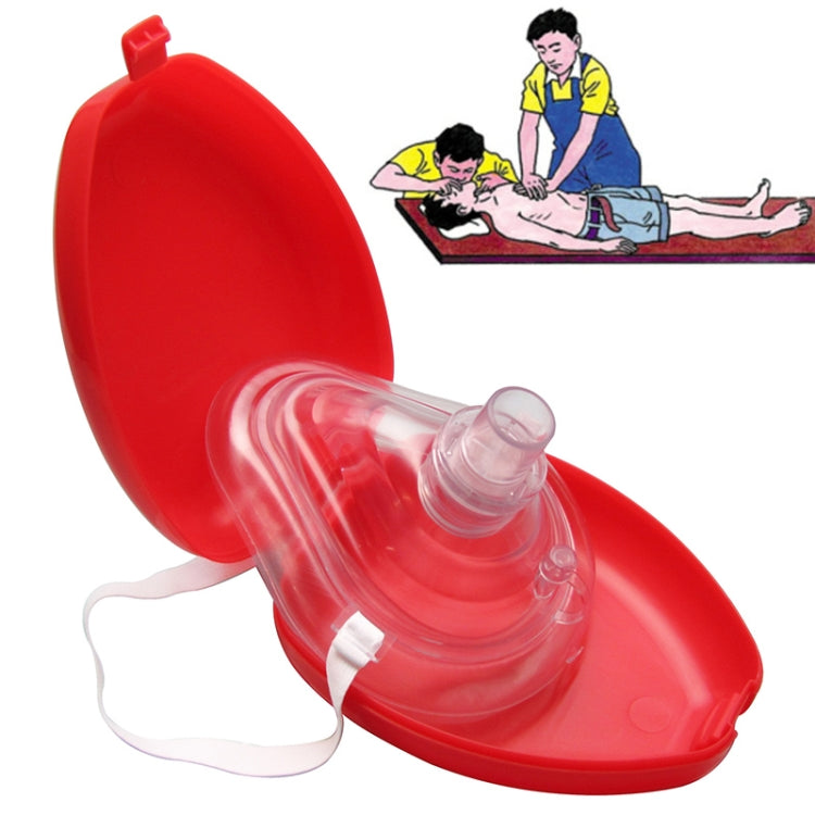 Rianimatore RCP Rescue Maschera di primo soccorso di emergenza Maschera per la respirazione Bocca Respirazione Strumenti con valvola unidirezionale