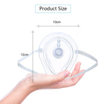 Maschera RCP con valvola unidirezionale 12x10 cm