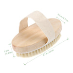 Spazzola SPA in setole morbide naturali senza manico, Soft Natural Bristle