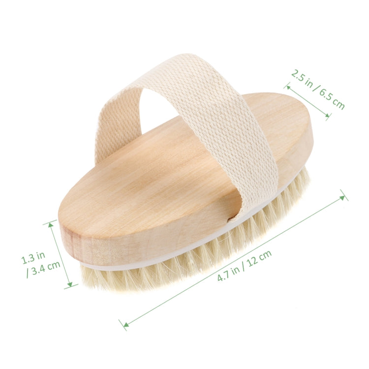 Spazzola SPA in setole morbide naturali senza manico, Soft Natural Bristle