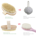 Spazzola SPA in setole morbide naturali senza manico, Soft Natural Bristle