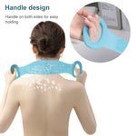 Spazzola da bagno con cinturino per massaggio in silicone Potente artefatto da bagno esfoliante per sfregamento