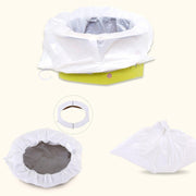 Vasino pieghevole da viaggio portatile per urina, mini WC mobile di emergenza, Travel Urine Bag