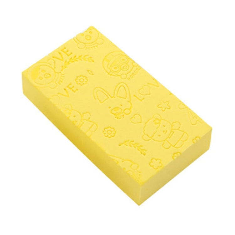 Scrub corpo in spugna quadrata per bagno termale 13x7x3 cm