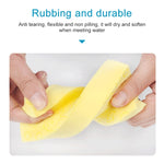 Scrub per la pulizia del corpo in spugna quadrata per bagno termale per baby shower