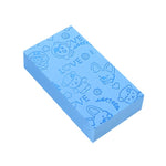 Scrub per la pulizia del corpo in spugna quadrata per bagno termale per baby shower