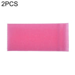 2 PCS Lunga Maglia di Nylon Bagno Doccia Lavaggio Del Corpo Pulito Esfoliante Soffio Scrub Asciugamano Panno Scrubber Corpo Viso Lavaggio Asciugamano per la pulizia