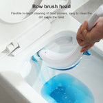 Scopino per WC usa e getta Scopino per WC domestico con detersivo, Splicing, Dolphin, Replacement Core