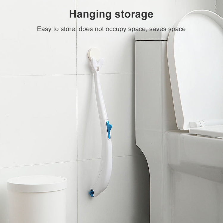 Scopino per WC usa e getta Scopino per WC domestico con detersivo, Splicing, Dolphin, Replacement Core