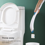 Scopino per WC usa e getta Scopino per WC domestico con detersivo, Splicing, Dolphin, Replacement Core