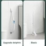 Scopino per WC usa e getta Scopino per WC domestico con detersivo, Splicing, Dolphin, Replacement Core