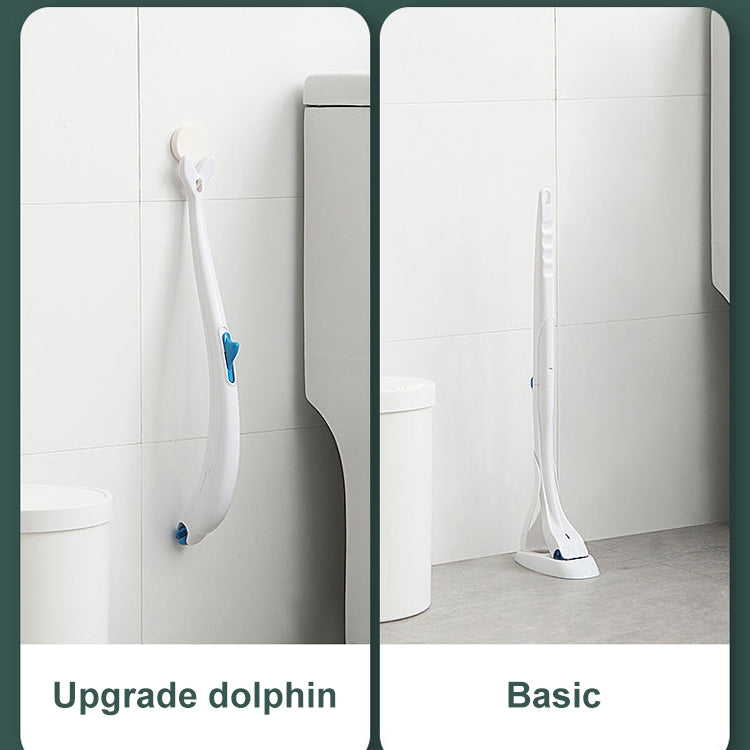 Scopino per WC usa e getta Scopino per WC domestico con detersivo, Splicing, Dolphin, Replacement Core