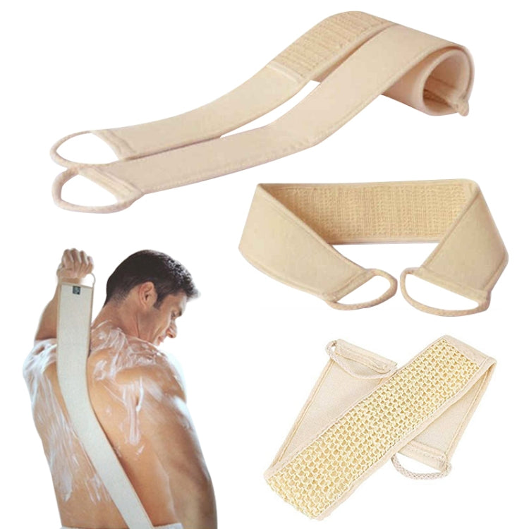 Morbida cura della pelle esfoliante spugna luffa cinghia posteriore bagno doccia massaggio corpo spa pulizia scrubber spazzola strumento, Soft Skin Loofah Sponge Back Strap