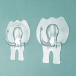Gancio da parete impermeabile per bagno, cucina, creativo, da 10 pezzi, Waterproof Wall Hook