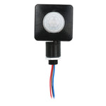 Interruttore faretti da parete con rilevatore di movimento a infrarossi PIR di sicurezza automatica, 10mm, 12mm