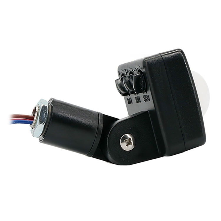 Interruttore faretti da parete con rilevatore di movimento a infrarossi PIR di sicurezza automatica, 10mm, 12mm