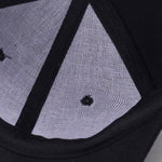 Berretti da baseball regolabili in tinta unita casual unisex con anello