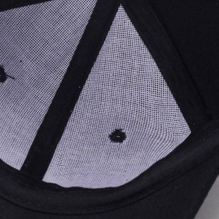 Berretti da baseball regolabili in tinta unita casual unisex con anello