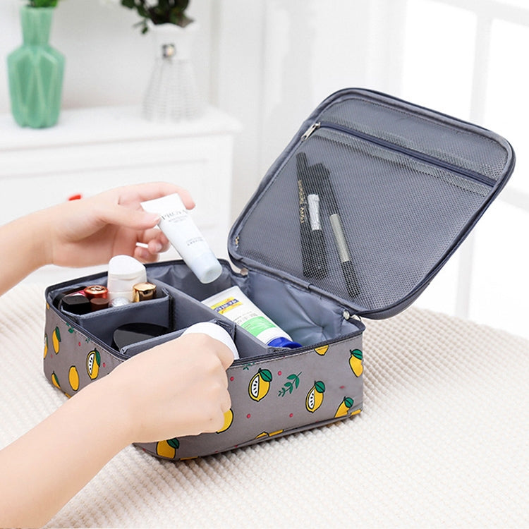 Borsa per cosmetici da viaggio imbottita impermeabile da donna portatile di grande capacità Borse per cosmetici per estetista Borsa per trucco da donna