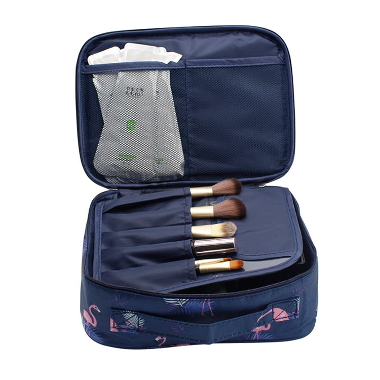 Borsa per cosmetici da viaggio imbottita impermeabile da donna portatile di grande capacità Borse per cosmetici per estetista Borsa per trucco da donna